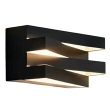 Applique Murale Carrée Moderne D'Extérieur à LED pour Villa, Jardin, Porche, Chambre, Chevet, Allée: Éclairage Intérieur et Extérieur