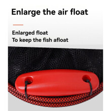 Floating Fishing Basket Foldable Floating Fish Basket Portable Mesh Fish Bucket Storage Bag Floating Woven Fish Basket,B