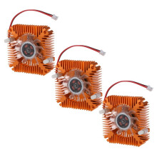 3X PC Ordinateur Portable CPU VGA Carte Video 55mm Ventilateur Refroidisseur Radiateur
