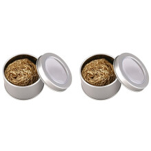 2X Soldering Iron Tip Cleaning Wire Scrubber Cleaner  W Metal Case