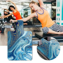 Pilates Core Mattress Sweat-Absorbent and Non-Slip Home Fitness Yoga Mat for Balance Training and Pilates Workouts B