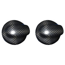 2X pour Cooper S Jcw R56 R57 R58 R59 R60 2007-2013 Réservoir de Gaz en Fiber de Carbone Sèche Accessoires de Couvercle de Réservoir de Carburant