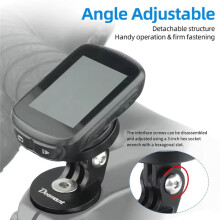 Deemount Bicycle 28.6mm (1-1/8in) Headset Stand for  Action Camera Bike Stem Top Cap Computer Bracket for  Bryton Wahoo