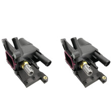 2X New Thermostat Engine Coolant Water Outlet with Sensor for 3 5 6 2006-2013 2.0L-L4 LF941517Z