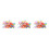 300 Pcs  Tees 54 mm Plastic Mixed Color 1