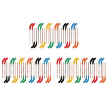 72 Crayons et Gommes de Hockey - Fournitures de Fête à Thème Sportif, Crayons Amusants et Cool pour les Fans de Hockey, les Étudiants