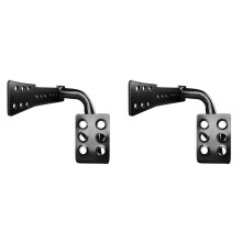 2X Repose-Pieds Gauche en Acier pour PéDale Dead JK Illimité 2007-2018 Rubicon Sahara X Accessoires de Sport sur Route