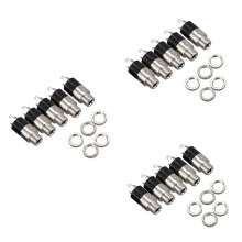 15 Stück 3.5Mm Stereo Buchse Platte Rahmen Anschluss