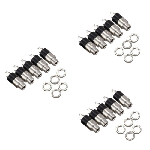 15PCS 3.5mm Stereo Jack Panel Mount Connector 1