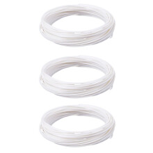 3X 3D-Printerpenfilament 1,75 mm PLA 10M (Wit PLA)