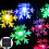 Solar Snowflake String Lights 20LED IP65 Outdoor 1