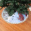 Weihnachtsbaumrock mit Fransen und Spitze, 91 cm 1