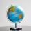 Globo terrestre de mesa em estilo vintage com rotação de 360 1