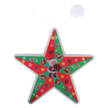 Christmas LED window hanging light with suction cup