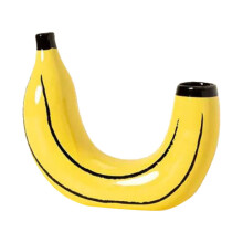 Vaso de resina em formato de banana (1 peça)