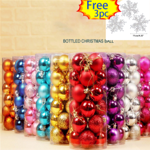 Tyidzon Dark Blue Christmas Ball Ornaments 24 pcs 1.57 inch