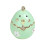 Boîte de figurines d'animaux en émail coloré avec 12-Poulet vert 1