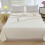 Coperta in microfibra bianca 100x150 cm 1