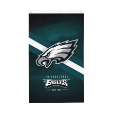 Bandeira de fã de futebol americano dos Eagles, 90x150cm, poliéster dupla face