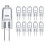 G4 Halogenlampa Varmvit 20W 100-pack 1