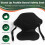 Inflatable Stand  Paddle Board Safety  Surf Soft   Accessory Oxford Cloth Black 2