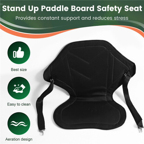 Inflatable Stand  Paddle Board Safety  Surf Soft   Accessory Oxford Cloth Black 1