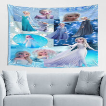 Tapeçaria de parede com tema Frozen, 152 x 102 cm (60 x 40 polegadas)