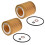2X Engine Oil Filter Hu816X for  E60 E82 E88 E90 E92 E93 09106015 11427541827 2