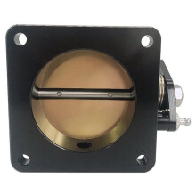 Intake Manifold Throttle Valve with Sensor for 86-93 Mustang LX 5.0 SL 75mm Throttle Body High Performance