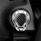 2X Car Start Button Cover Universal Car  Ring Car Start Button Engine  Cover for Car Interior 3