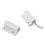 2X White Door Window Contacts Magnetic Reed  Sensor 4