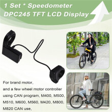 DPC245 TFT LCD Display 0-6 Modes 5.1 Speedometer for Bafang Mid Motor CAN Protocol M510 M600 M560 M510 M420