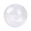 5cm Clear Refillable Christmas Ornaments (5 Pack) 2