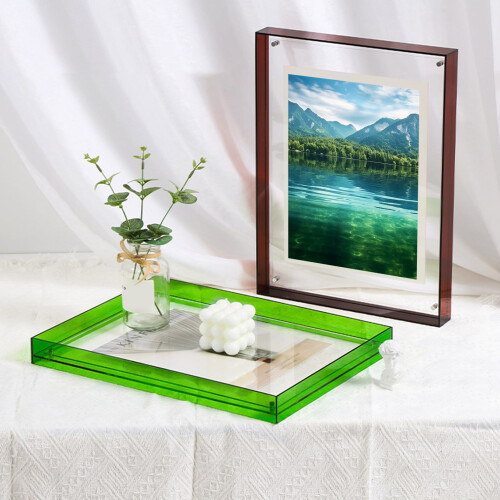 Ακρυλική Κορνίζα Φωτογραφιών 15cm x 19cm Πλωτή Οθόνη 1