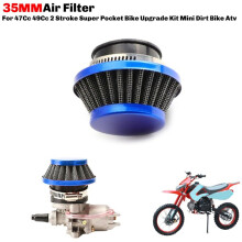 Motorcycle Universal 35MM Air Filter for 47/49cc Pocket Bike Dirt Bike Carburetor Interface Air Filter