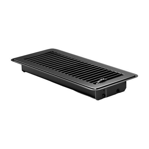 Thin Profile Ventilation Grille 11.5x5.5 Inch Strong-Black