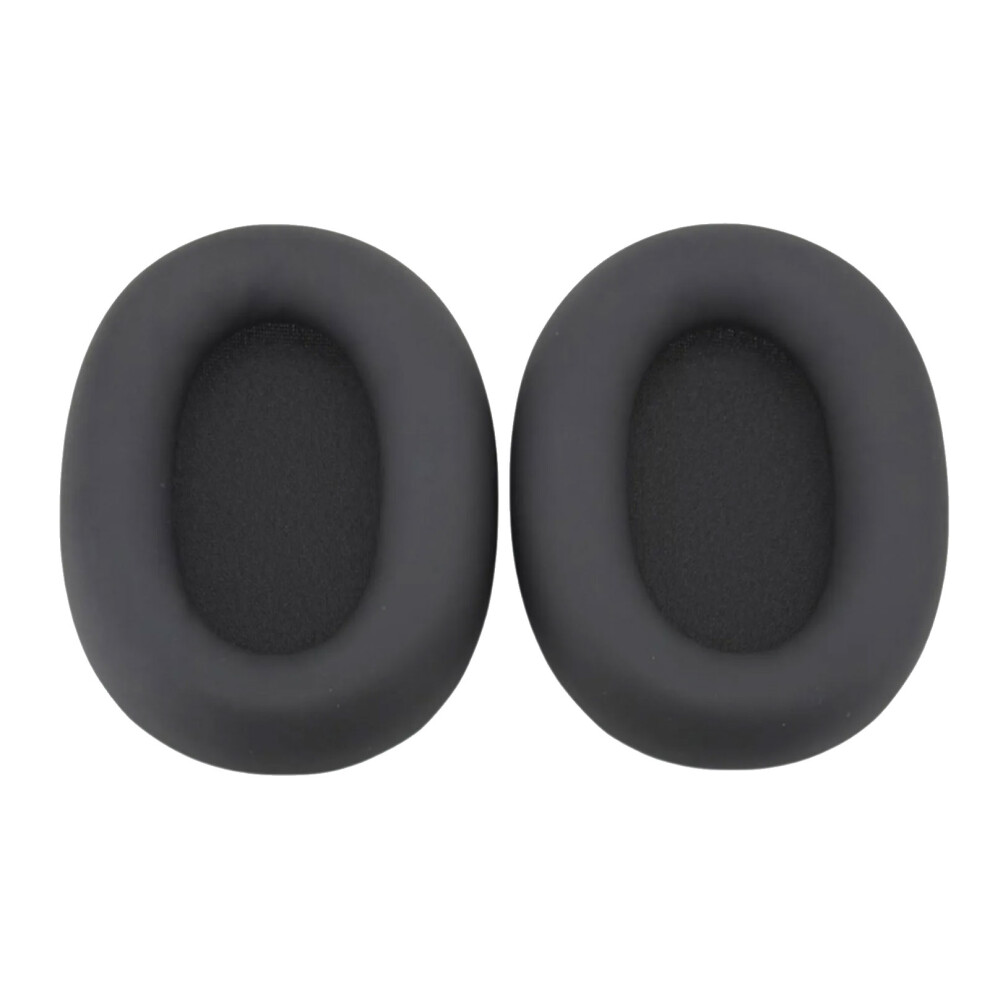 1 Pair Earpads Sponge Cover Earmuffs Comfortable Headset- Black 7627001429345