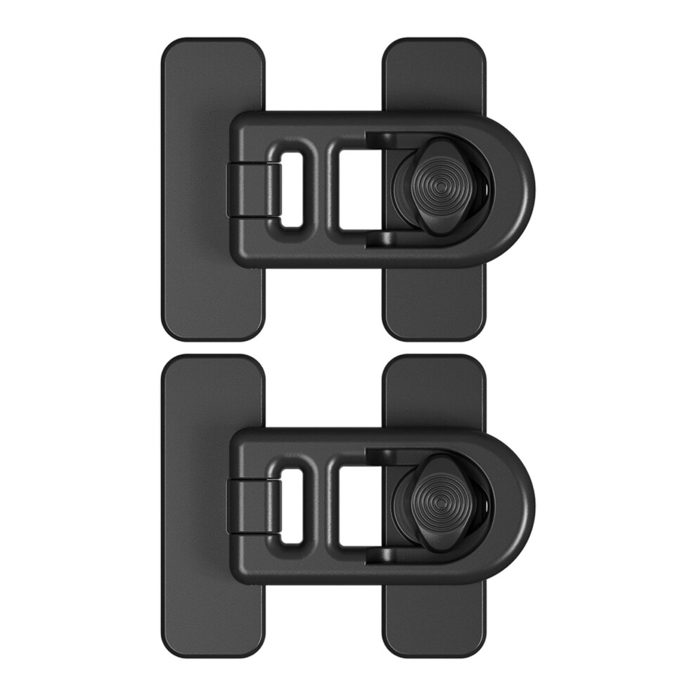 Abs Campers Fridge Lock Secure Door Closure Travel- Black 7627001427327
