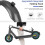 Scooter Rear  Replacement Accessories with Tail Light with Brake for M365 Pro Pro2 1S Lite MI3 Scooter Grey 7