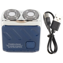 Beard Shaver,Rechargeable Electric Shaver Double Ring Magnetic Cutter, Electrict Shaver Travel Shaver