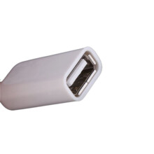 2X Usb Femelle Aux 3.5Mm Male Jack Plug Audio Cable de Donnees Adaptateur Convertisseur