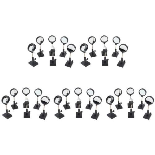 5X Physical Optics Experiment Set Convex Lens Concave Lens Triangular Prism Plane Mirror Convex Mirror Optical Lens
