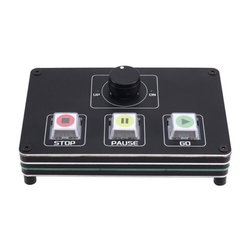 USB Audio Keyboard Shortcut Controller for Music Performance and Media Control
