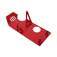 Plaque de Protection de fond de moto renforcée, légère, 1,-Rouge