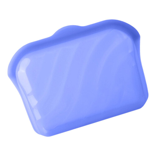 User Friendly Lunch Storage Pouches Freezer Safe-Blue L