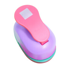 Square Hole Puncher Manual Embosser Paper Embossing Tool For-3