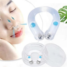 Clip-Nez Magnétique en Silicone Réutilisable pour une Respiration Facile et un Sommeil Réparateur