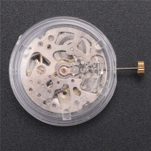 Radiation- Pendulum Mouvement Squelette Pendule RéGlage Radial Pattern Automatic Watch Movement 2001 2