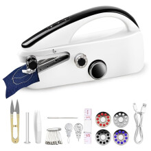 Handheld Sewing Machine,Portable Electric Sewing Machines for Beginners with Two Speeds and Complete Accessories