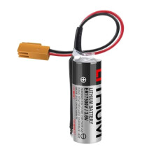 Langdurige 3,6 V ER17500V-batterij voor PLC's-grote bruine kop